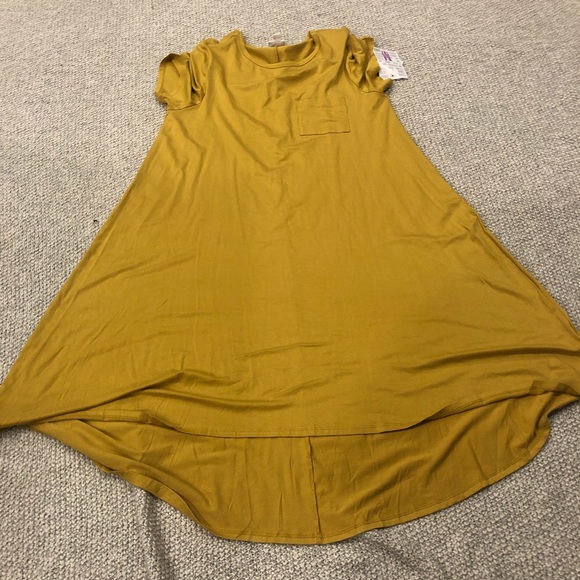 LuLaRoe Dresses & Skirts - Lularoe Yellow Carly LuLaRoe Dresses & Skirts - Lularoe Yellow Carly